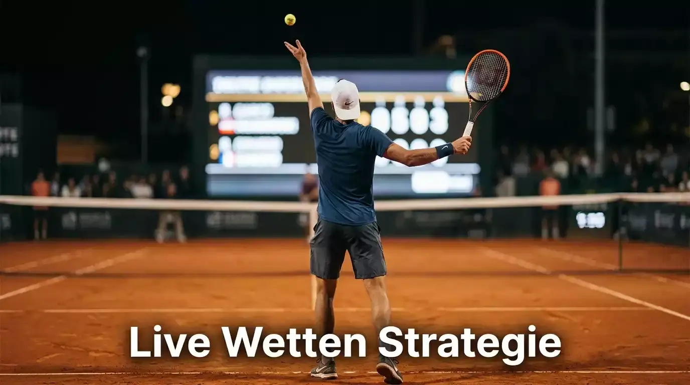 Tennis Live Wetten Strategie mit Echtzeit-Quotenbewegungen während eines ATP-Matches